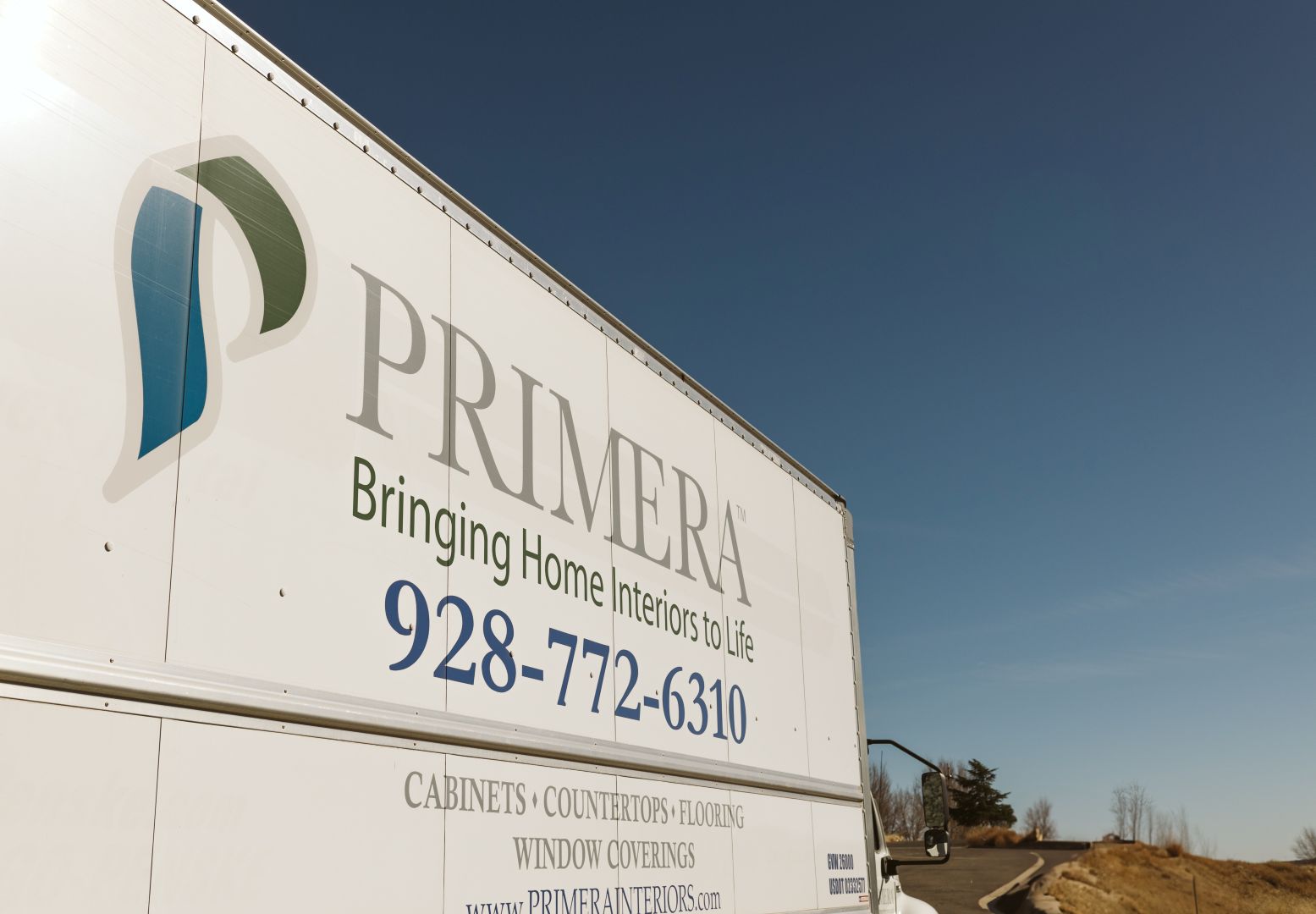 Primera home interiors truck in Prescott Valley